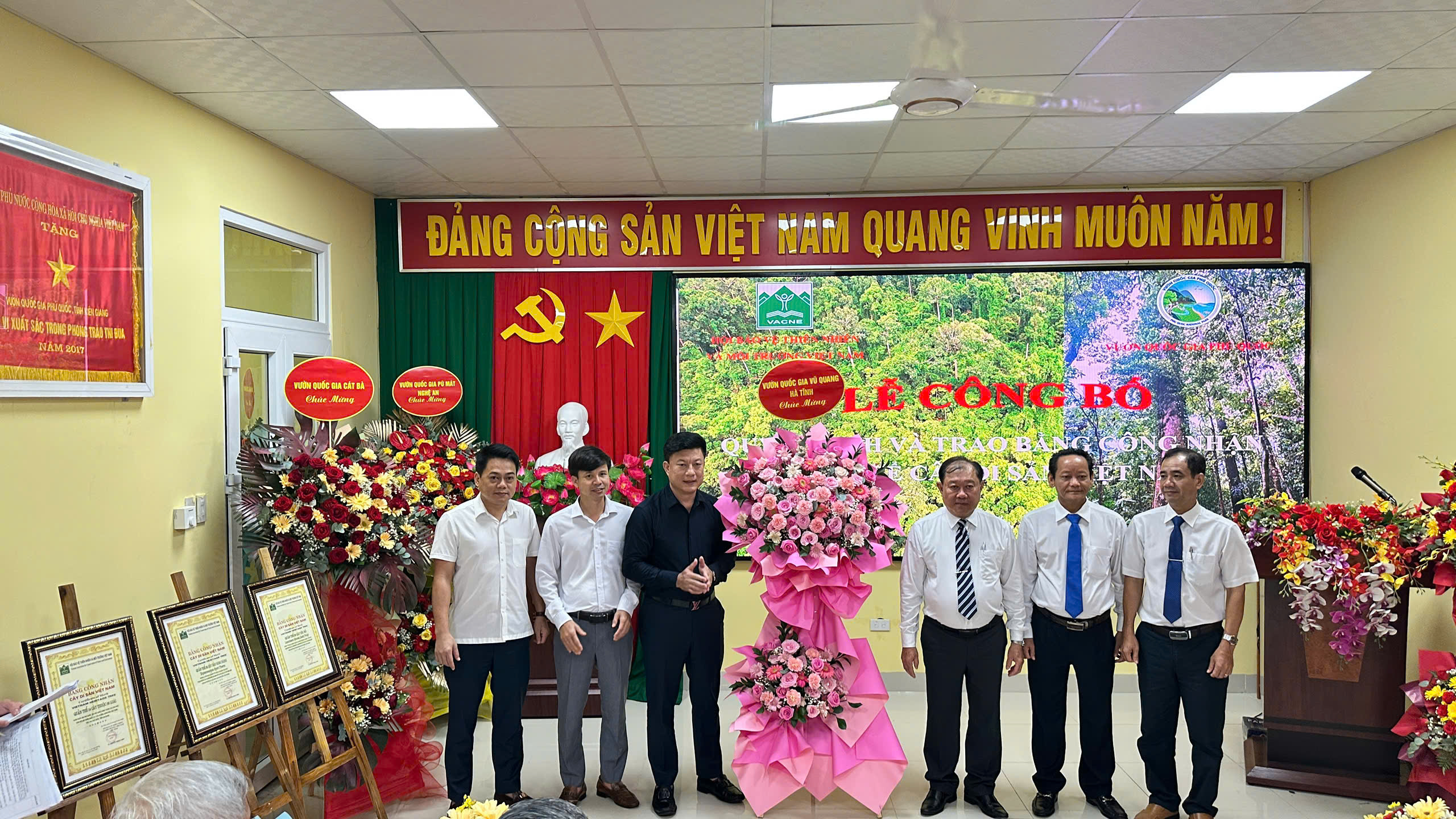 Vườn Quốc gia Vũ Quang đẩy mạnh học tập, chia sẻ kinh nghiệm bảo tồn và phát triển tại Phú Quốc, Cà Mau